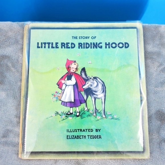1938 print "Little Red Riding Hood" children's book - Picture 1 of 10